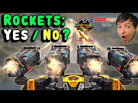 ANTI ROCKET META? War Robots Mk3 Avalanche Behemoth Gameplay WR