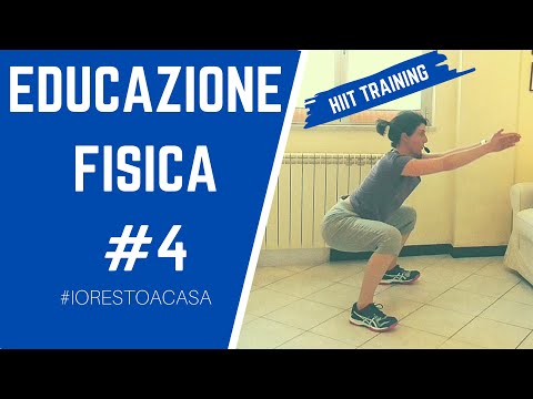 EDUCAZIONE FISICA #4 - HIIT TRAINING|La mia vita naturale