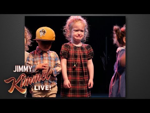 Jimmy Kimmel's Daughter Cried at Holiday Performance thumnail