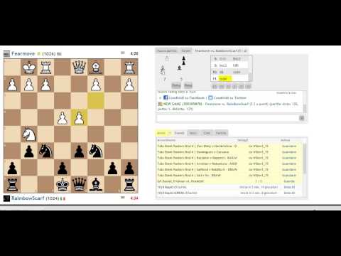 Partite di Scacchi BLITZ !!!!... la mia prima partita online