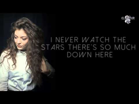 Lorde - Yellow Flicker Beat (Video Lyrics)
