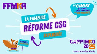 Transformer la CSG en droits à la retraite : une victoire FFMKR !