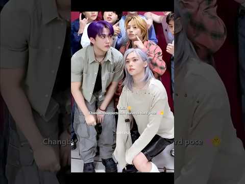 Stray Kids Hard pose for Felix 🥹 Binnie helps him 🫶 #straykids #felix #skz #changbin