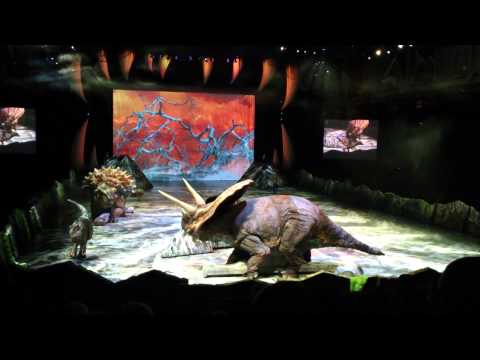 T-Rex Attack  - Walking With Dinosaurs - Glasgow SECC - 18-4-13