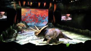 T-Rex Attack  - Walking With Dinosaurs - Glasgow SECC - 18-4-13