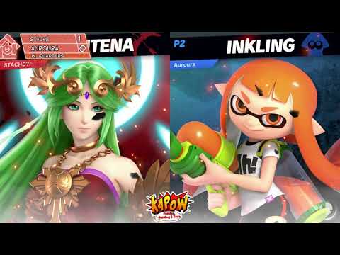 Smash Ultimate Tournament 1/27/19 - Stache(Palutena) Vs Auroura(Inkling) - W. Quarters