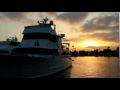 Free Stock Video - Sunrise Behind Yacht in Marina del Rey California