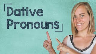 German Lesson (51) - The Dative Case - Part 3: Personal Pronouns - A1/A2