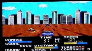 Chase HQ on Sega Master System. Gameplay & Commentary