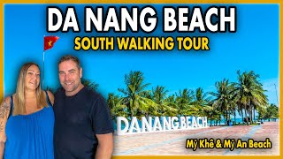 Vietnam's Best Beach?! DA NANG BEACH WALK 🇻🇳 My Khe & My An Beach Guide