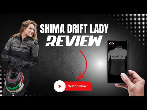 CHAQUETA DE MOTO PARA MUJER. 🏍 ⚡EQUIPACIÓN FEMENINA / SHIMA DRIFT LADY.