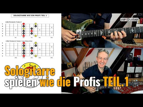 Sologitarre spielen wie die Profis TEIL.1 - Tonart nach Gehör herausfinden