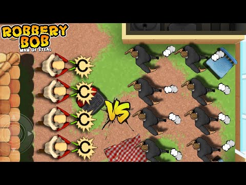 Robbery Bob : Summer Camp Use Scientist Costume - Use Tool Part 296