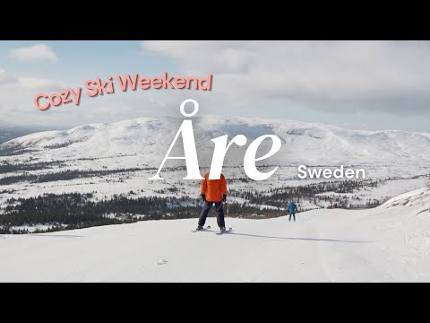 Ski Weekend in Åre | Skiing, Cozy Cafés & Slow Travel in Sweden’s Snowy Mountains