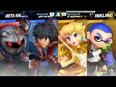 Ascension V Doubles Winners Quarters - DEM|Nicko & S2H (Red) vs Silly Kyle & SS (Yellow)