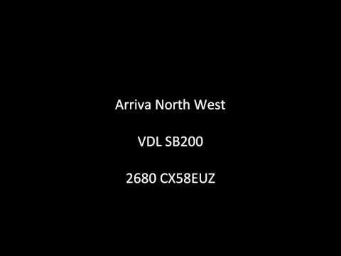 Awesome Kick-down Voith! - Arriva North West VDL SB200 2680 CX58EUZ