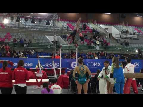 Carolyne Pedro - Uneven Bars - 2016 Mexican Open