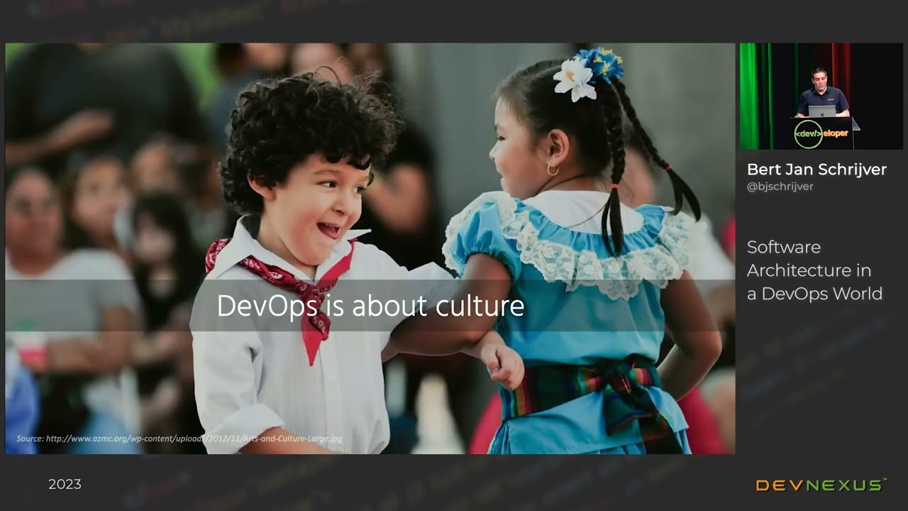 Devnexus 2023 - Software Architecture in a DevOps World - Bert Jan Schrijver