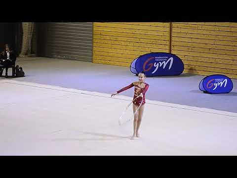 Liah BOUEDEC-MAURER Cerceau Nat B 12-13 Championnat de France 2019 Chambery