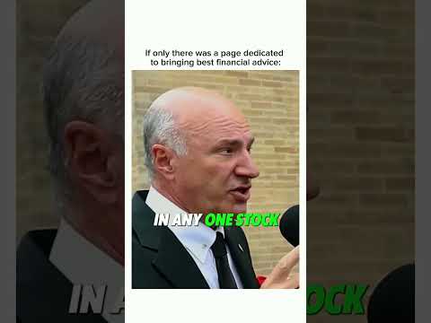 📈 Kevin O'Leary's Top Tips for Diversifying Your Stock Investments 💡