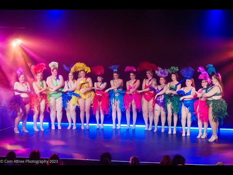 Showgirl Burlesque students perform Mambo #5 - The Bombshell Burlesque Academy
