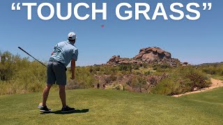 Haters keep asking me to leave my golf simulator so I did