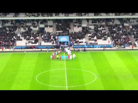 OM - MHSC, 16 de finale Coupe de France (20/01/16 : 2-0) : Entrée des joueurs