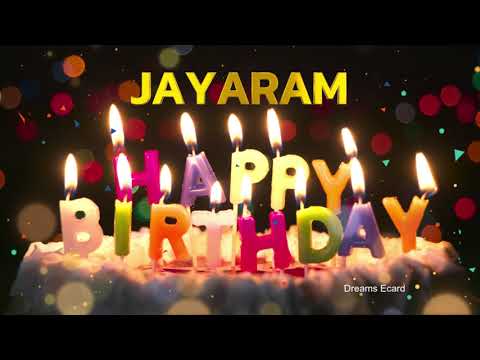 JAYARAM Happy Birthday Status  |  Happy Birthday JAYARAM | Special wishes for JAYARAM #birthday