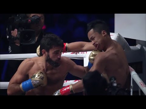 Marat Grigorian three punches KO Superbon Banchamek in slow motion