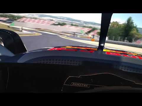 Max Verstappen driver's eye on-board -  Pre-season Testing @ Barcelona - F1 2022
