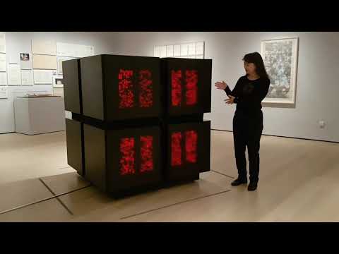 Connection Machine CM-2 with Tamiko Thiel in Museum of Modern Art NY, 2017