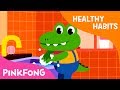 Wash Your Hands Make Bubbles And Wash Your Hands Healthy Habits Pinkfong Songs For Children