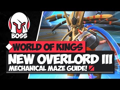 NEW Overlord III Dungeon: Mechanical Maze Guide - World of Kings