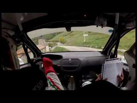 Cameracar Giordano Simone rally Due Valli 2015.. Peugeot 208 r2