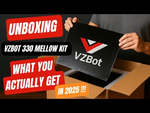 VzBot 330 Mellow Kit (2025) — The Unboxing They Don't Show You!