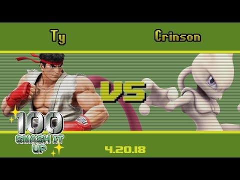 Ty (Ryu) vs Crimson (Mewtwo) - Wii U - SIU 100
