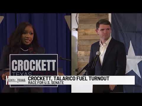 State of Texas - Poll shows Crockett leading Talarico in Senate race