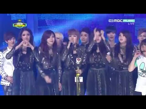 4MINUTE "Volume Up" 2ND WIN+ENCORE (SHOW CHAMPION 120424)