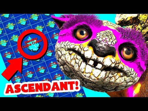 GACHA ASCENDANT LOOT!  THIS IS INSANE! EP5 (Ark Survival Evolved Extinction)