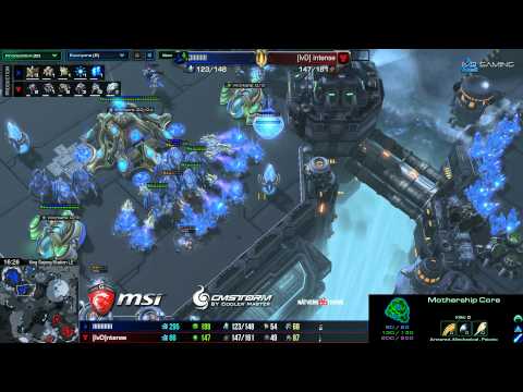 SC2:HOTS Ivd's Puck vs Intense PVT WAR!!!