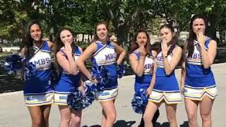 Montpellier Business School Cheerleaders Boomerang Kiss 2016
