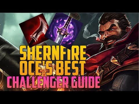 OCE's BEST PLAYER GRAVES BUILD GUIDE- Shernfire Challenger Korea (Peak Rank 4)