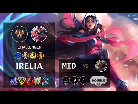 Irelia Mid vs Zed - EUW Challenger Patch 11.3