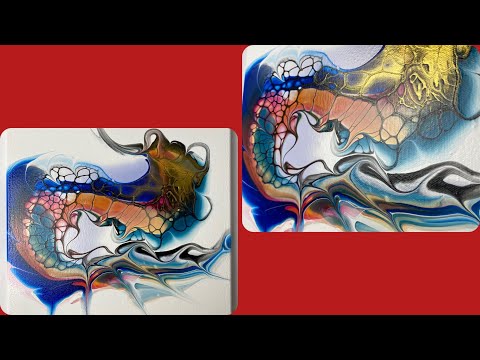 #002 Pouring Bild nach SheleeArt große Zellen durch Zellaktivator