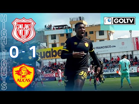 Resumen | Técnico U. 0 - Aucas 1 | LigaPro 2023 - Fecha # 6