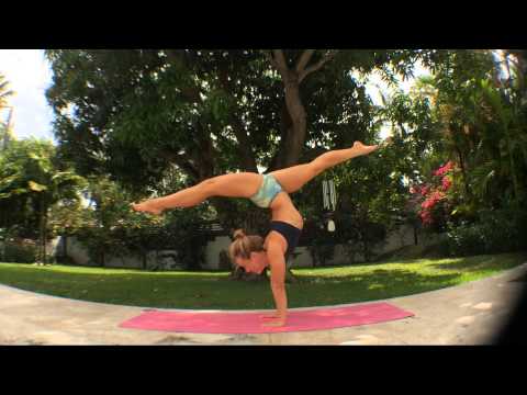 Handstand Yoga Split