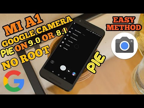 how to install gcam in mi a1 without root in Android pie 9.0 or oreo 8.1 | No data wipe !! Video