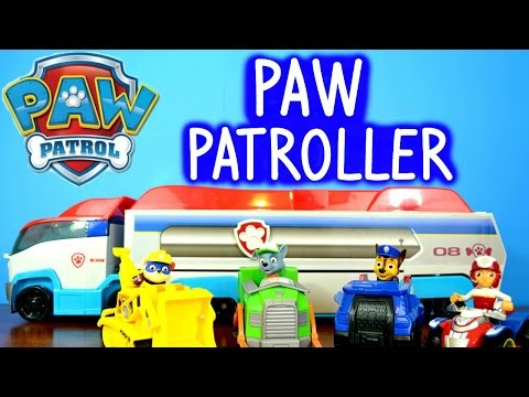 PAW PATROLLER Toy Review Video With Paw Patrol Story Episode Nick Jr Video