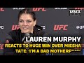 Lauren Murphy Reacts to Huge Win Over Miesha Tate: ‘I’m a Bad Motherf*****’ | UFC Long Island