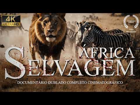 ÁFRICA SELVAGEM | Predadores e Presas na Batalha Mortal pela Sobrevivência | Documentários Animais